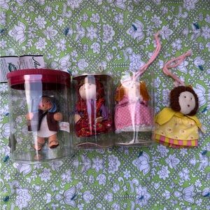 VINTAGE 1970s HALLMARK LITTLE LOVES DOLL ORNAMENTS & ANNALEE DRUMMER BOY